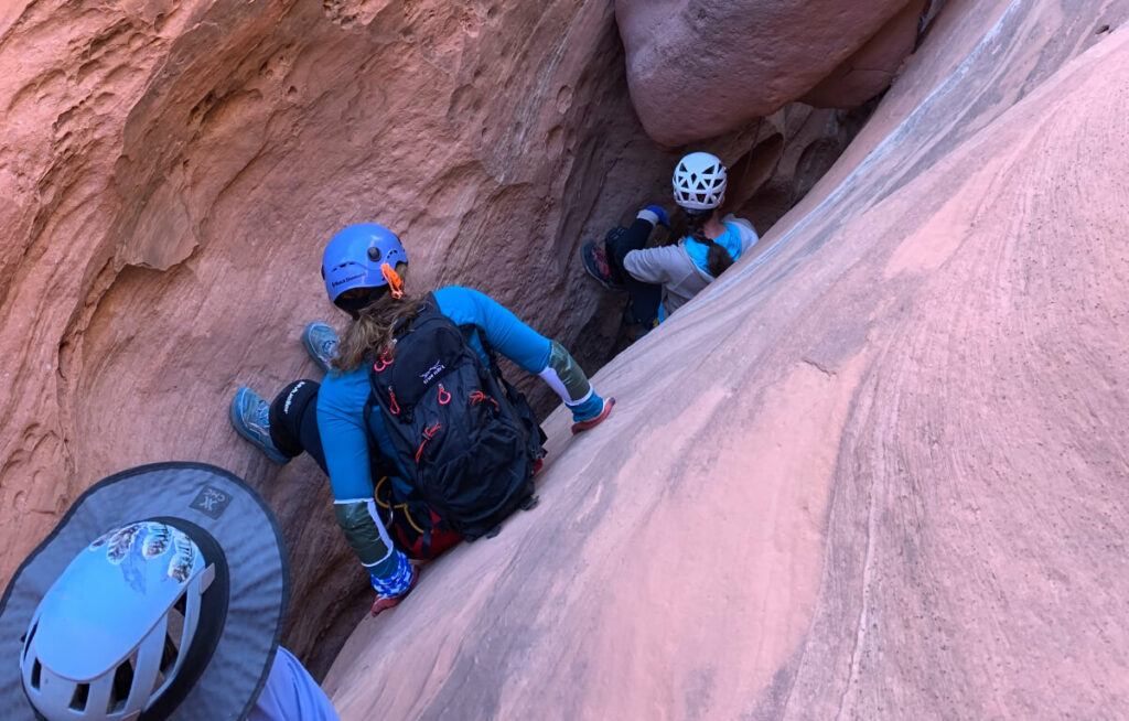 Technical North Wash Canyoneering Course North Wash Outfitters