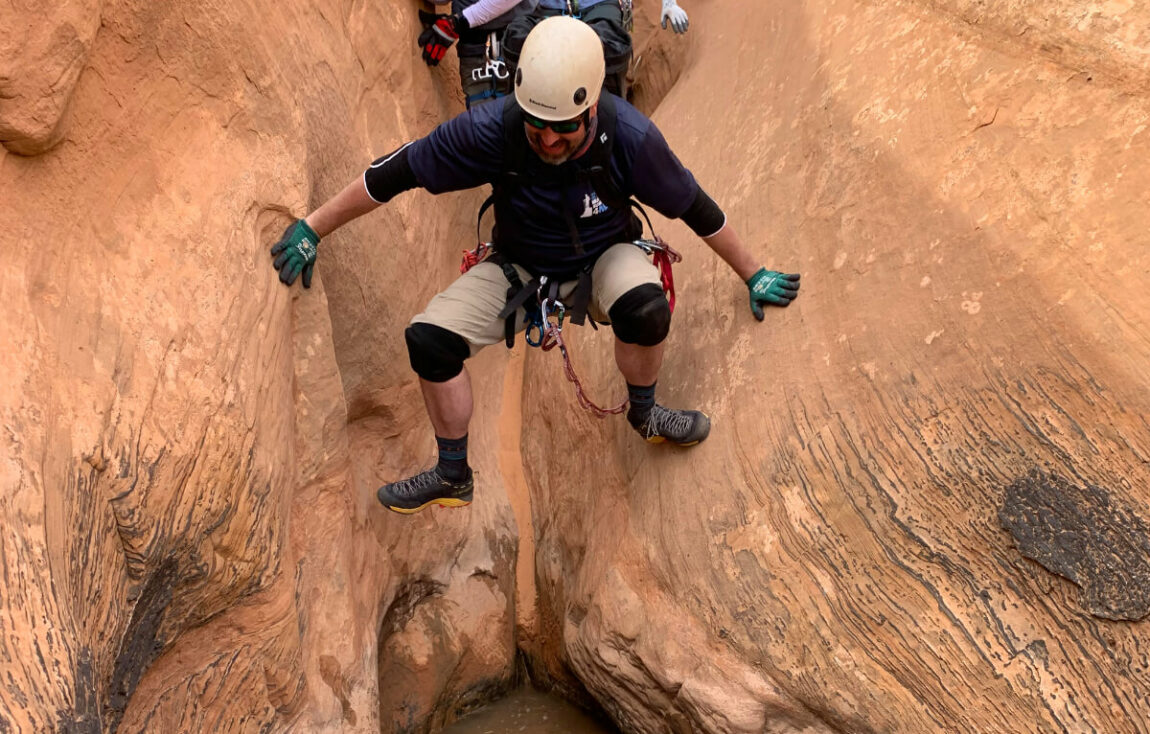 Technical North Wash Canyoneering Course North Wash Outfitters