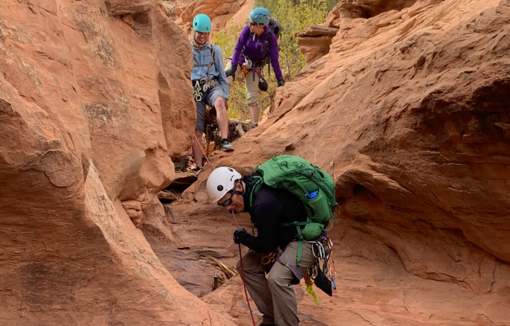Moab Technical Canyoneering Basics Course North Wash Outfitters