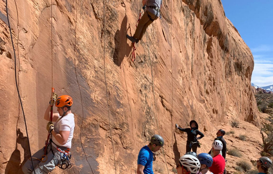Moab Technical Canyoneering Basics Course North Wash Outfitters